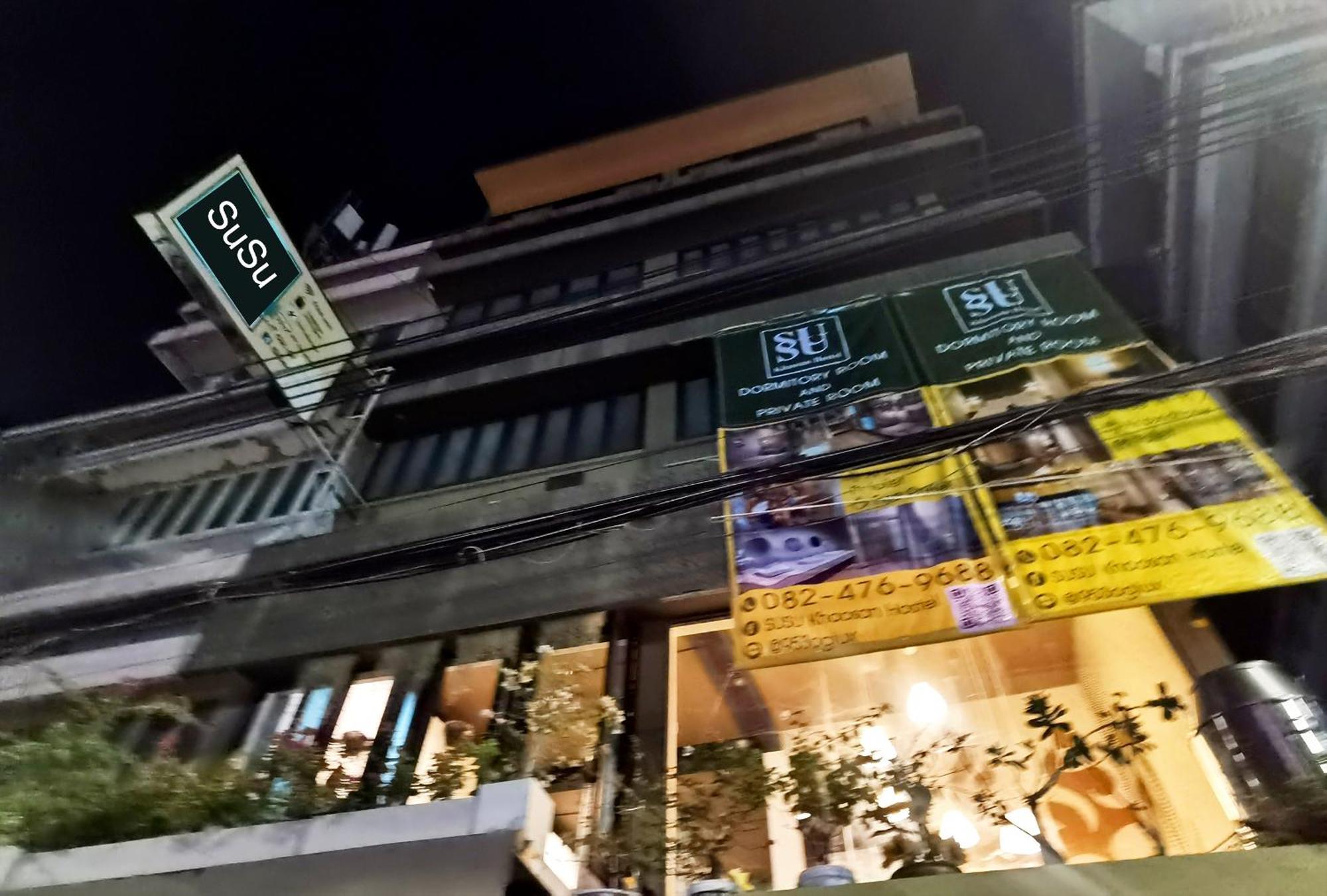 Susu Khaosan Hostel Banguecoque Exterior foto